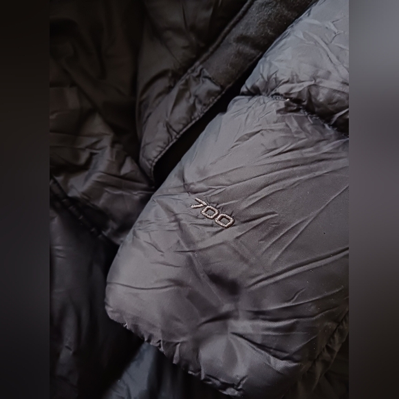 The Nort Face Down Puffer 700 Jacket Size L + Free Gift NWT Joie Blouse - Picture 8 of 12